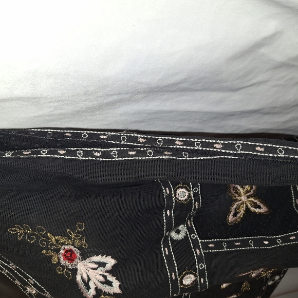 Sun n Moon Black Mesh Top - Picture 4 of 7